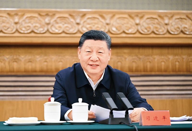 1 2025年2月17日，中共中央总书记、国家主席、中央军委主席习近平在京出席民营企业座谈会并发表重要讲话。 新华社记者 谢环驰摄.jpg