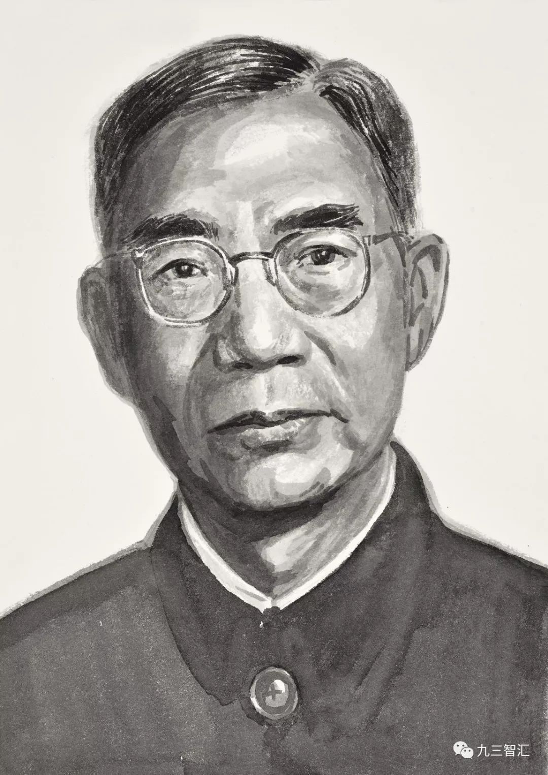 茅以升画像